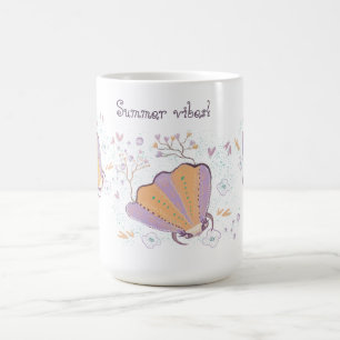   cute summer shell   coffee mug