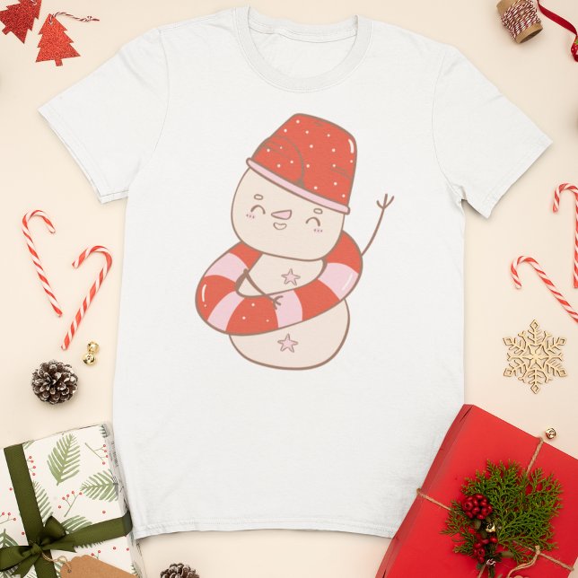 Cute Summer Snowman T-Shirt (Creator Uploaded)