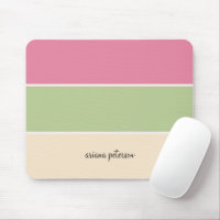 Cute Summer Stripes & Script Name