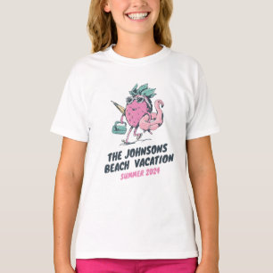 Cute Summer Trip Matching Family Beach Vacation T-Shirt