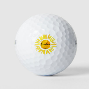 Cute summer Vacay Mode sunshine Golf Balls