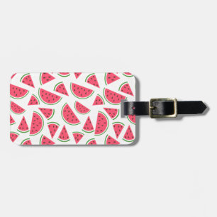 Cute Summer Watermelon Pattern Luggage Tag