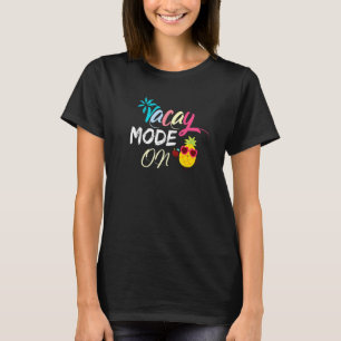 Cute Summer Women Vacay Vibes Mode On Hey Vacay Mo T-Shirt