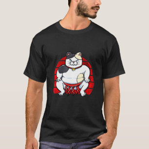 Cute sumo ringers cat pyjamas T-Shirt