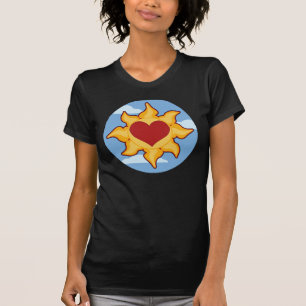 Cute Sun and Heart Women's Tees