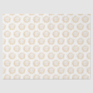 Cute Sun background Tissue Paper