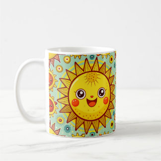 CUTE SUN COFFEE MUG