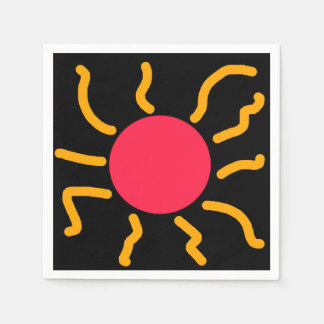 Cute sun napkin