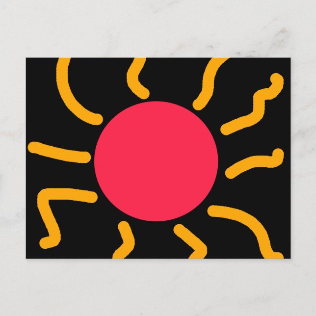 Cute sun postcard (Front)