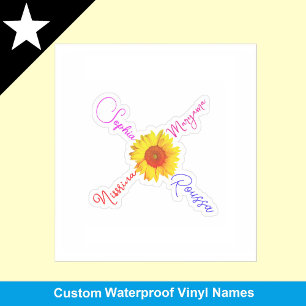 Cute Sunflower Names For Girls, Waterproof Name