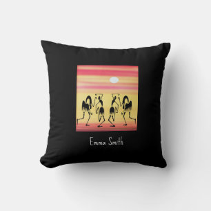 Cute Sunny Day Break Dance  Cushion
