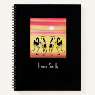 Cute Sunny Day Break Dance Notebook