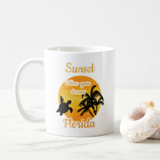 Cute Sunset in Florida Coffee Mug