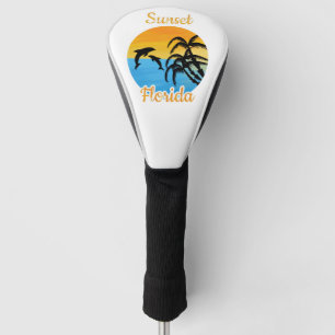 Cute Sunset in Florida Golf Head Cover