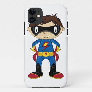 Cute Superhero Boy iphone Case