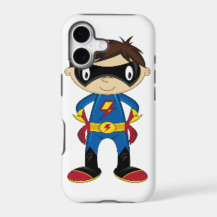 Cute Superhero Boy iphone Case