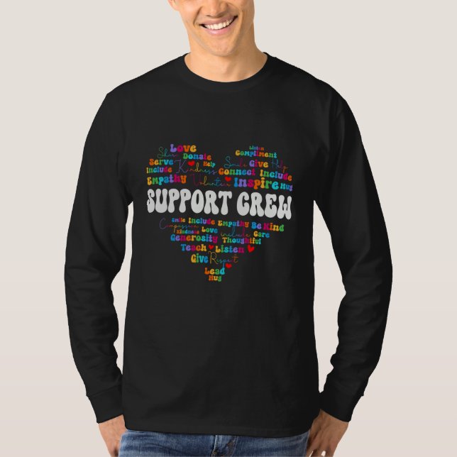 Cute Support Crew Appreciation Week back to school T-Shirt (Front)