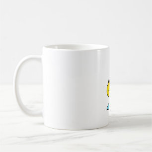 Cute Surfing Cat Coffee Mug