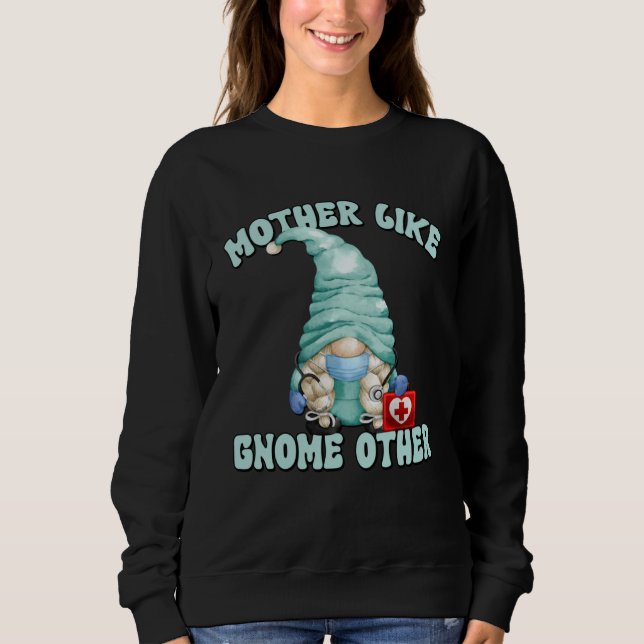 Cute Surgery Nurse Mom Quote For Women Emergency N Sweatshirt (Front)