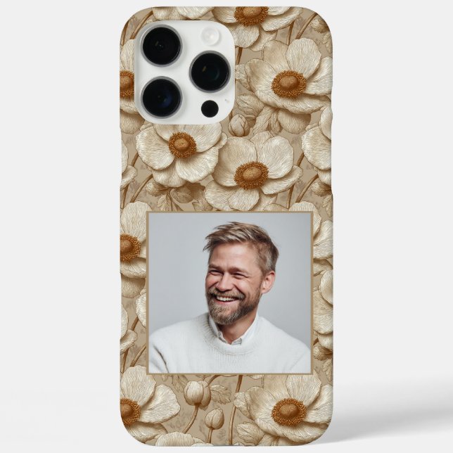 Cute Surprise Birthday Anemones Custom  Case-Mate iPhone Case (Back)