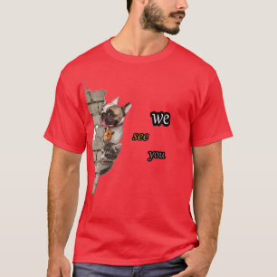 cute surveillance team T-shirt