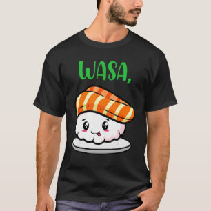 Cute Sushi Couple Apparel Funny Wasa Bae T-Shirt