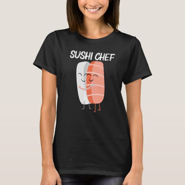 Cute Sushi For Men Women Japanese Cuisine Food   1 T-Shirt (Front)