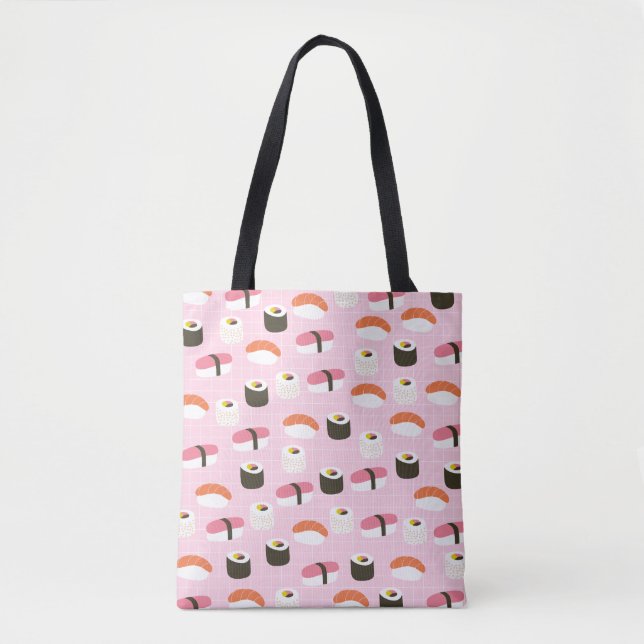Cute Sushi Tote Bag (Front)
