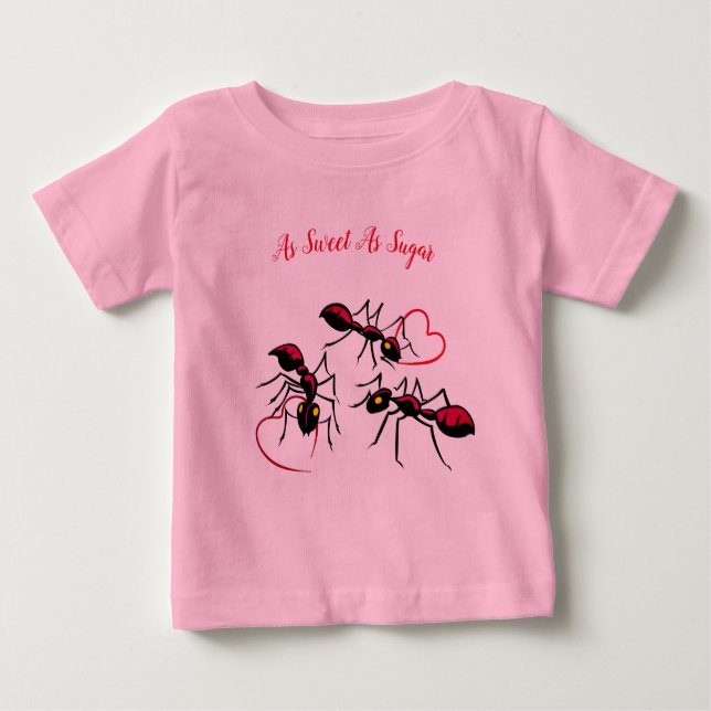 Cute Sweet Baby - T-Shirt Baby Bodysuit (Front)