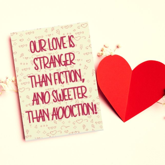 Cute Sweet Couple Love Valentine's Day Holiday Card (Buy or Download Now!)