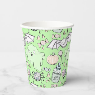Cute & Sweet Halloween Kids Birthday Paper Cups