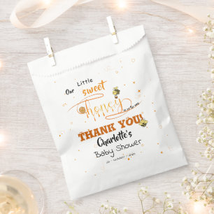 Cute Sweet Honey & Kawaii Eyeball Text Baby Shower Favour Bag