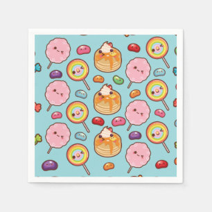 Cute Sweet Kawaii Treats Napkin