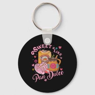 Cute Sweet Like Pan Dulce Spanish Mexican Bread Va Key Ring