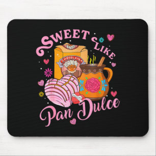 Cute Sweet Like Pan Dulce Spanish Mexican Bread Va Mouse Pad