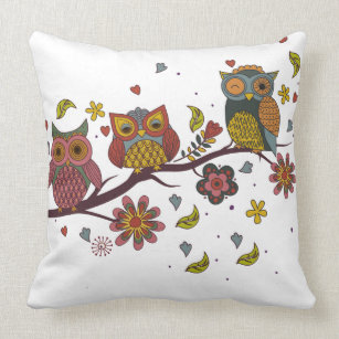 Cute sweet Owl Cushion