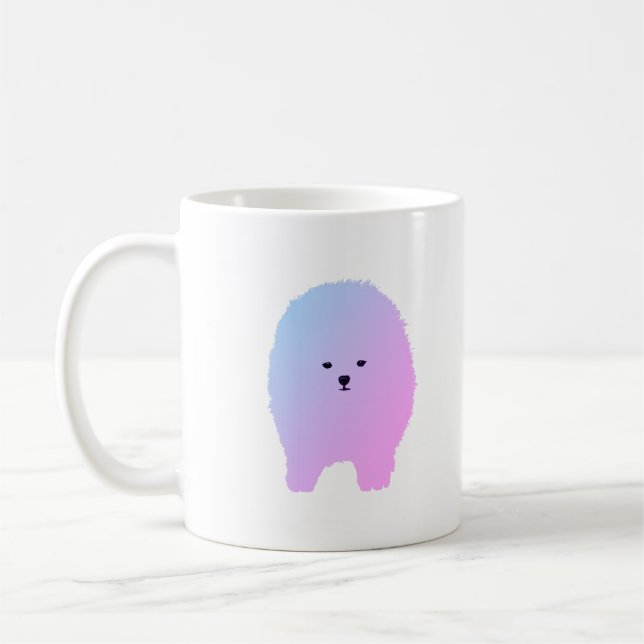 Cute, Sweet Pomeranian Dog Mug (Left)