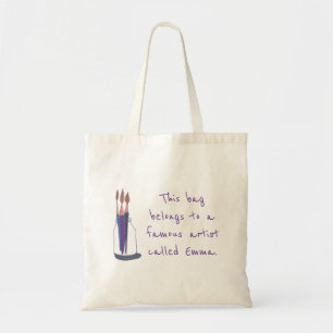 Cute Sweet Quirky Famous Artist  Tote Bag