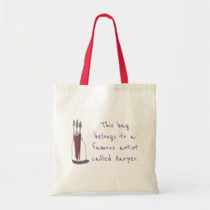 Cute Sweet Quirky Famous Artist Tote Bag