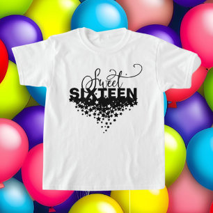 cute sweet sixteen girls Birthday T-Shirt