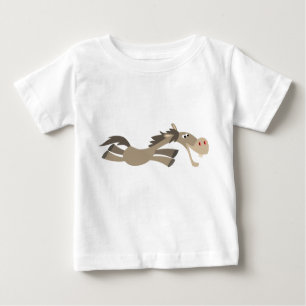 Cute Swift Cartoon Horse Baby T-Shirt
