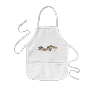 Cute Swift Cartoon Horse Children Apron