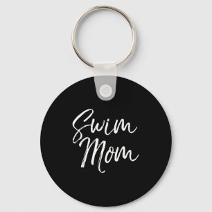 Cute Swimming Mom Mother's Day Gift For Swimmers S Key Ring