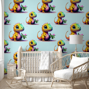 Cute T-Rex Baby Dinosaur Wallpaper