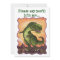 Cute T-Rex Dinosaur Birthday Party Invite