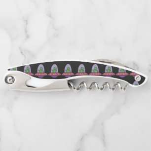 Cute T-rex Dinosaur in Spaceship Corkscrew