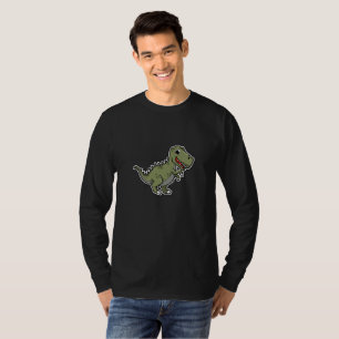 Cute T-Rex Dinosaur Sticker – Funny Cartoon Dino T-Shirt