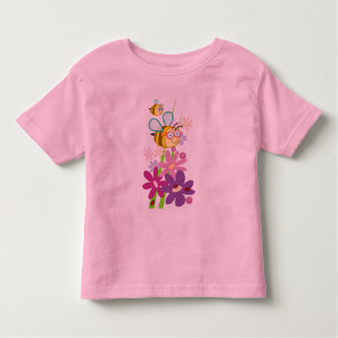 Cute t-shirt with bumble bees