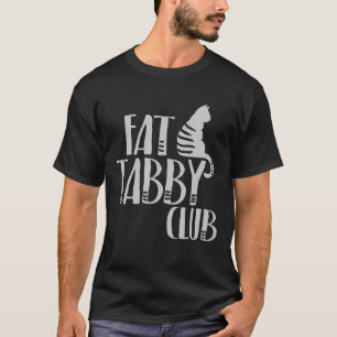 Cute Tabby Cat Club T-Shirt