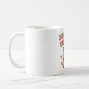 Cute Tabby Cat Eating Ice Cream Purrfect Summer Pu Coffee Mug